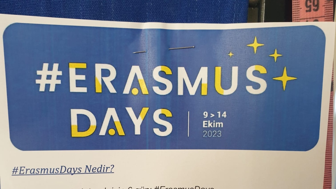 ERASMUS DAYS 'TE BİZ DE VARIZ!